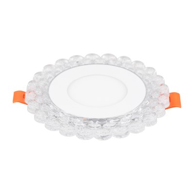 Светильник светодиодный встраиваемый REXANT Aurora&Sunset Ice RGB с изменяемой цветовой температурой и регулируемой мощностью 4W+RGB 4000 К LED 623-003 - фото 103347