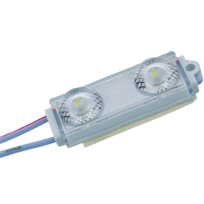 Светодиодный модуль F2 с линзой SMD 3030/3LED 50х17х11мм max 1W 155Lm IP65 175° 10442 - фото 158546