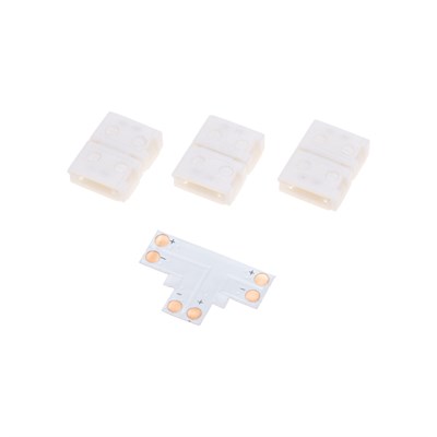 Коннектор T-образный для светодиодной ленты SMD 8мм REXANT 148-119 - фото 158573