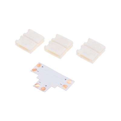 Коннектор T-образный для светодиодной ленты SMD 10мм REXANT 148-120 - фото 158577