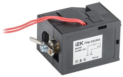 Расцепитель независимый РНм-630/800 (РНм-40) 220В MASTER IEK SVA70D-RN-02 - фото 238778