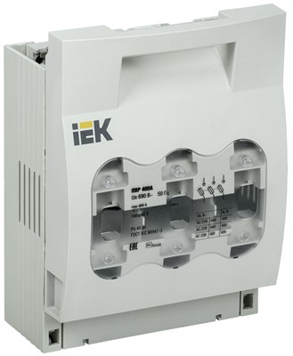 Предохранитель-выключатель-разъединитель 400А IEK SRP-30-3-400 - фото 238865
