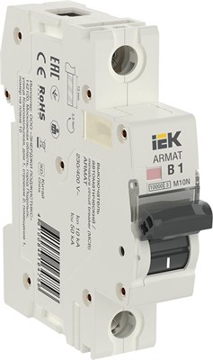 ARMAT Авт. выкл. M10N 1P B 1А IEK AR-M10N-1-B001 - фото 239064