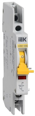 Контакт состояния КСВ47-60М на DIN-рейку для ВА47-60M IEK MVA31D-AK-1 - фото 240321