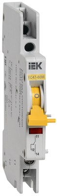 Контакт состояния КС47-60М на DIN-рейку для ВА47-60M IEK MVA31D-KS-1 - фото 240322