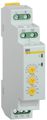 Ограничитель мощности ОМ-1P 8А 230В IEK MOM10-1-008 - фото 240368