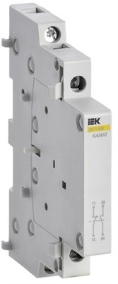 Контакт дополнительный ДК11-КМ 1НО+1НЗ KARAT IEK MKK00D-DK-11 - фото 240372