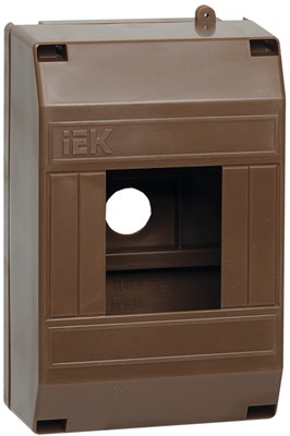 KREPTA 3 Корпус пластиковый КМПн 1/4 IP20 дуб IEK MKP31-N-04-30-135-D - фото 240462