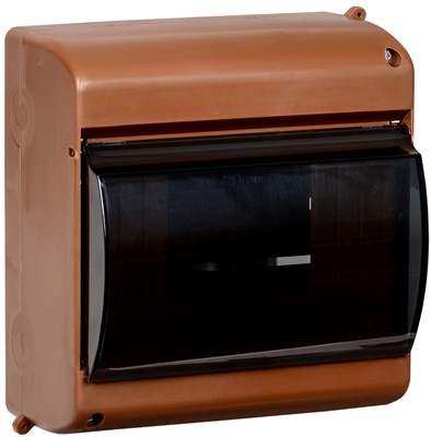 KREPTA 3 Корпус пластиковый КМПн 2/6 IP30 дуб IEK MKP42-N-06-30-09-D - фото 240468