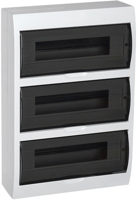 KREPTA 3 Корпус пластиковый ЩРН-Пк-45 IP41 белый IEK MKP12-N-04-45-41 - фото 240475