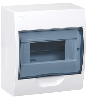 KREPTA 3 Корпус пластиковый ЩРН-П-8 IP41 белый IEK MKP12-N-08-40-20 - фото 240477