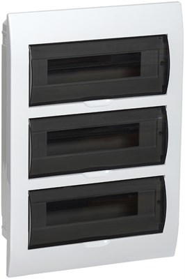 KREPTA 3 Корпус пластиковый ЩРВ-Пк-45 IP41 белый IEK MKP12-V-04-45-41 - фото 240485