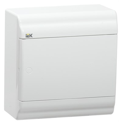PRIME Корпус пластиковый ЩРН-П-6 белый/белая дверь IP41 IEK MKP82-N-06-WD-41-20 - фото 240511