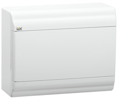 PRIME Корпус пластиковый ЩРН-П-9 белый/белая дверь IP41 IEK MKP82-N-09-WD-41-20 - фото 240512