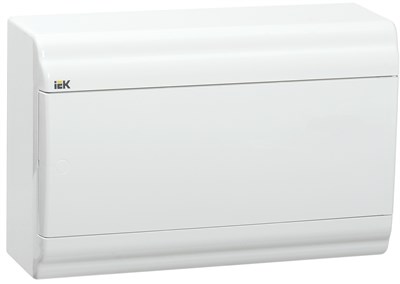 PRIME Корпус пластиковый ЩРН-П-12 белый/белая дверь IP41 IEK MKP82-N-12-WD-41-10 - фото 240513