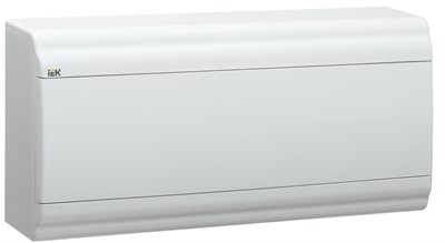 PRIME Корпус пластиковый ЩРН-П-18 белый/белая дверь IP41 IEK MKP82-N-18-WD-41-10 - фото 240514