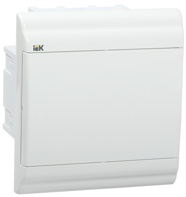 PRIME Корпус пластиковый ЩРВ-П-6 белый/белая дверь IP41 IEK MKP82-V-06-WD-41-20 - фото 240517