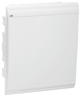 PRIME Корпус пластиковый ЩРВ-П-24 белый/белая дверь IP41 IEK MKP82-V-24-WD-41-10 - фото 240521