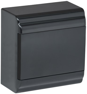 PRIME Корпус пластиковый ЩРН-П-6 черный IP41 IEK MKP13-N-01-06-41-K02 - фото 240524