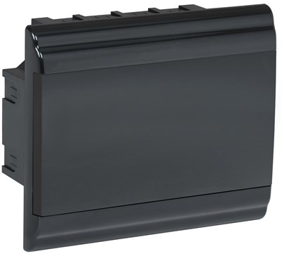 PRIME Корпус пластиковый ЩРВ-П-9 черный IP41 IEK MKP13-V-01-09-41-K02 - фото 240531