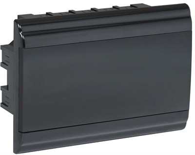 PRIME Корпус пластиковый ЩРВ-П-12 черный IP41 IEK MKP13-V-01-12-41-K02 - фото 240532