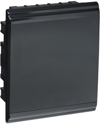 PRIME Корпус пластиковый ЩРВ-П-24 черный IP41 IEK MKP13-V-01-24-41-K02 - фото 240534