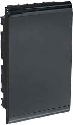 PRIME Корпус пластиковый ЩРВ-П-36 черный IP41 IEK MKP13-V-01-36-41-K02 - фото 240535