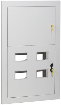 Корпус металлический ЩЭ-4-2 36 УХЛ3 IP31 IEK IND-MKM12-04-30 - фото 240606