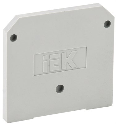 Заглушка для ЗНИ-35мм2 (JXB125A) серый IEK YZN10D-ZGL-035-K03 - фото 241081