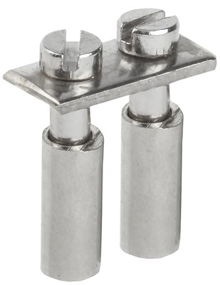 Перемычка центральная для КВИ-2,5мм2 2PIN IEK YZN30Q-002-2P - фото 241129