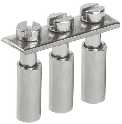 Перемычка центральная для КВИ-2,5мм2 3PIN IEK YZN30Q-002-3P - фото 241130