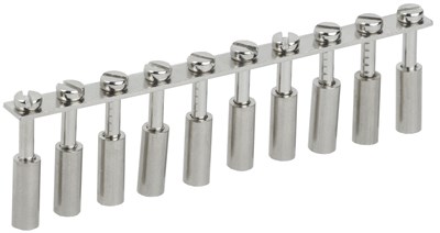 Перемычка центральная для КВИ-6мм2 10PIN IEK YZN30Q-006-10P - фото 241131