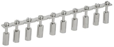 Перемычка центральная для КВИ-16мм2 10PIN IEK YZN30Q-016-10P - фото 241135