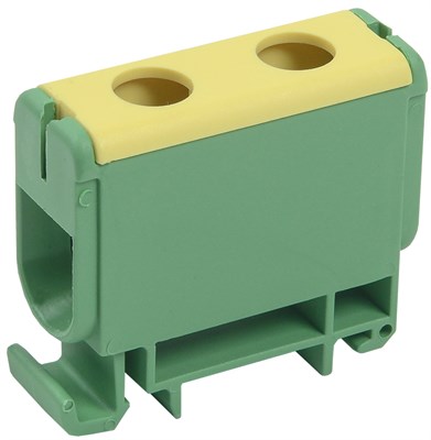 Клемма вводная силовая КВС 6-50 кв.мм. PE IEK YZN22-050-K52 - фото 241205