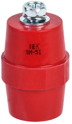 Изолятор SM51 (М8) силовой с болтом IEK YIS11-51-15-B - фото 241256