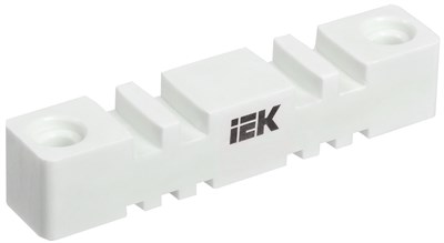Изолятор шинный плоский ИШП 2P для шин 5 и 10 мм 180 мм IEK YIS40-2-180 - фото 241266