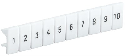 Маркеры для КПИ-2,5мм2 с нумерацией №№ 1-10 IEK YZN11M-002-K00-10 - фото 241330