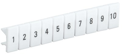 Маркеры для КПИ-4мм2 с нумерацией №№ 1-10 IEK YZN11M-004-K00-10 - фото 241333