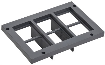 PRIMER Рамка приборная на 12 модулей ONFLOOR 24 IEK PM-LN10D-RP-12-K03 - фото 241397