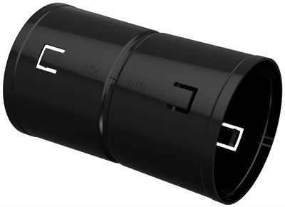 ELASTA Муфта соединительная для двустенной трубы d=110мм IEK CTA12D-M110-K02-R - фото 241400