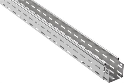 ESCA Лоток перфорированный 80х80х3000 IEK CLP10-080-080-3 - фото 241445