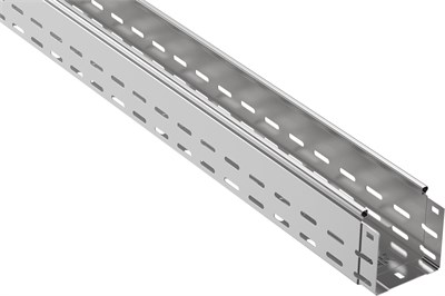 ESCA Лоток перфорированный 100х100х3000 IEK CLP10-100-100-3 - фото 241448