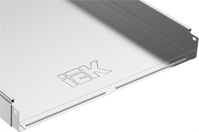 ESCA Лоток неперфорированный 50х600х3000 IEK CLN10-050-600-3 - фото 241457