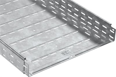 ESCA Лоток перфорированный 80х500х3000 HDZ IEK CLP10-080-500-3-M-HDZ - фото 241469