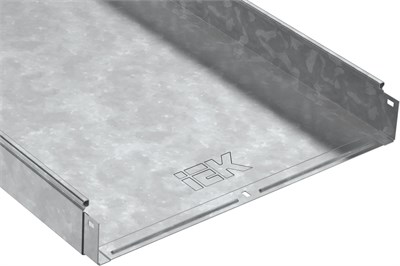 ESCA Лоток неперфорированный 80х500х3000 HDZ IEK CLN10-080-500-3-M-HDZ - фото 241478