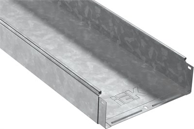 ESCA Лоток неперфорированный 100х300х3000 HDZ IEK CLN10-100-300-3-M-HDZ - фото 241480