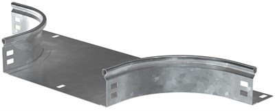 ESCA Отвод Т-обр. плавн. тип Г01 50х200мм HDZ IEK COT01-0-050-200-HDZ - фото 241658