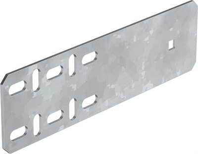 Пластина шарнирного соединения h=80 HDZ IEK CLP1SH-080-M-HDZ - фото 241704