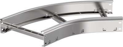 Поворот лестничный LESTA 45град 80х300мм R300 IEK CPG04-4-45-080-300 - фото 241715