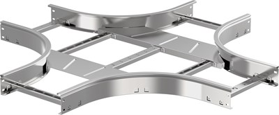 Крестовина лестничная LESTA 80х300мм R300 IEK CKR04-4-080-300 - фото 241727
